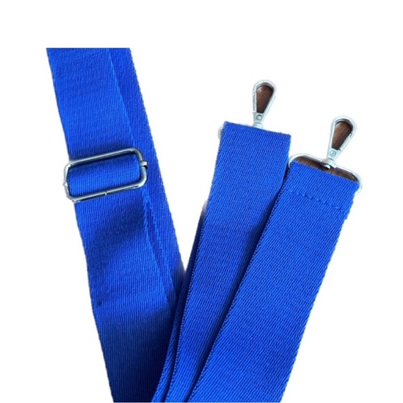 MARHEN. J Rico Mini canvas tote limited edition black with red and blue handles - Picture 4 of 5